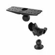 RAM Universal Marine Electronic D Mount Short Arm - RAM Mounts, D-størrelse - 793442934247 - 4