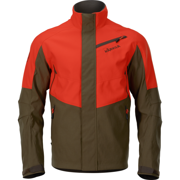 Härkila Wildboar Pro Jacket Wildboar Orange/ Willow Green - Herrejakker for jakt - 5707335491477 - 1