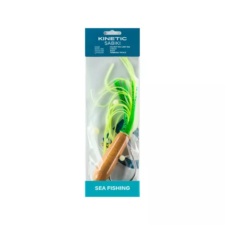 Kinetic Sabiki Halibut No-Limit #12/0 - Bunn- & torskerigger - 5707461355377 - 1