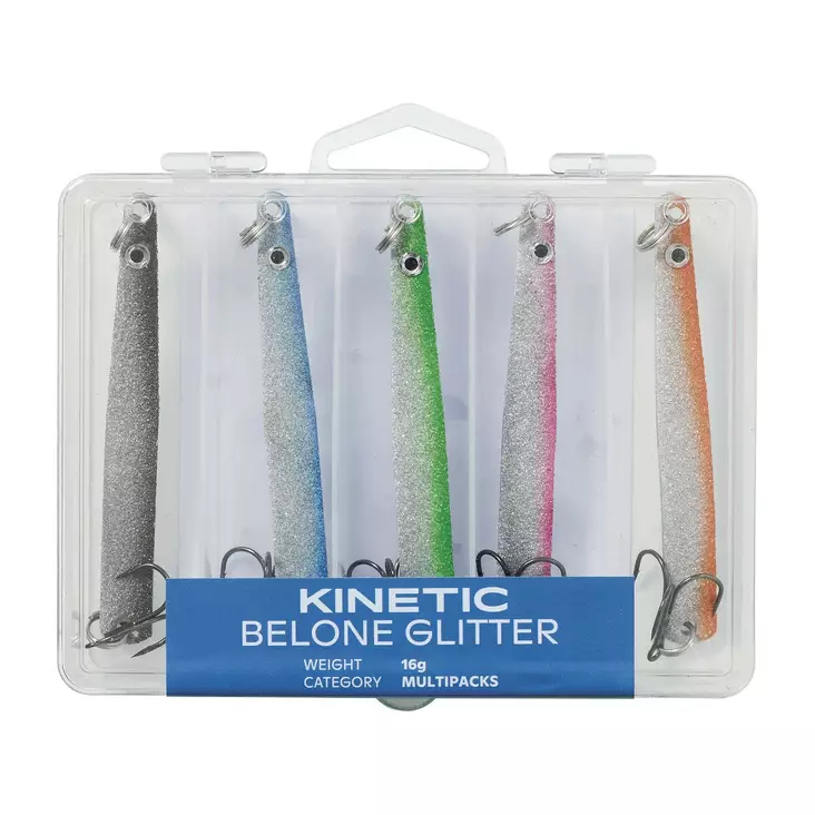 Kinetic Belone Glitter - Metall- & shore jigging-jigger - 5707461359597 - 1