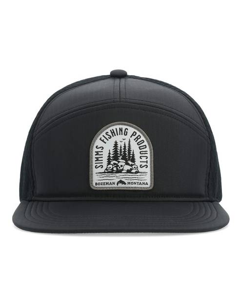 Simms 7-Panel Tech Trucker Black - Caps og luer - 694264598757 - 1