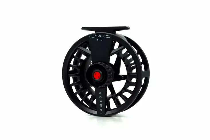 Lamson Liquid S HD Reel - Black - Waterworks Lamson fluesneller - 708332031227 - 1