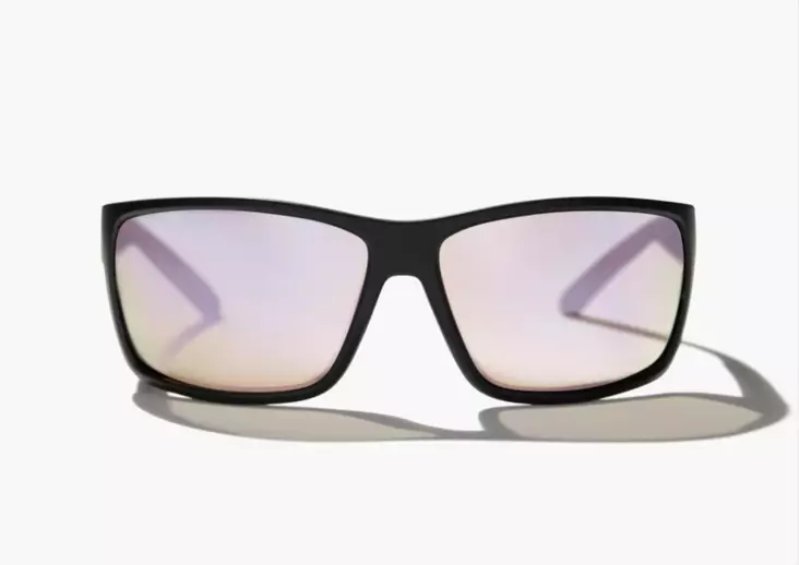 Bajio Bales Beach Black Matte Rose Mirror Glass - Glasslinser - 810070825607 - 2