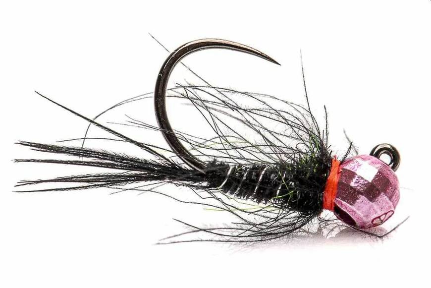 Black Pheasant Tail CDC Jig - Våte fluer - 8859202538697 - 1