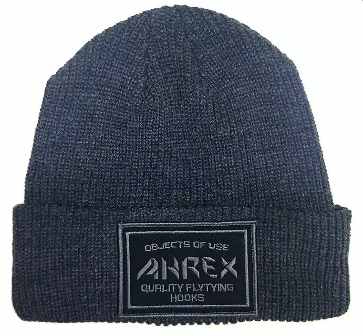 Ahrex RK Woven Patch Beanie Dark Grey - Luer - 655043968307 - 1