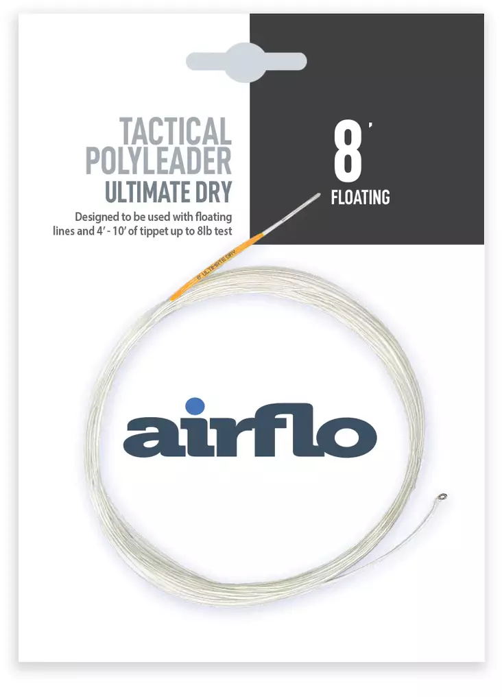 Airflo Tactical Polyleader 8' Ultimate Dry Floating - Polyleader-fortommer - 614910109847 - 1