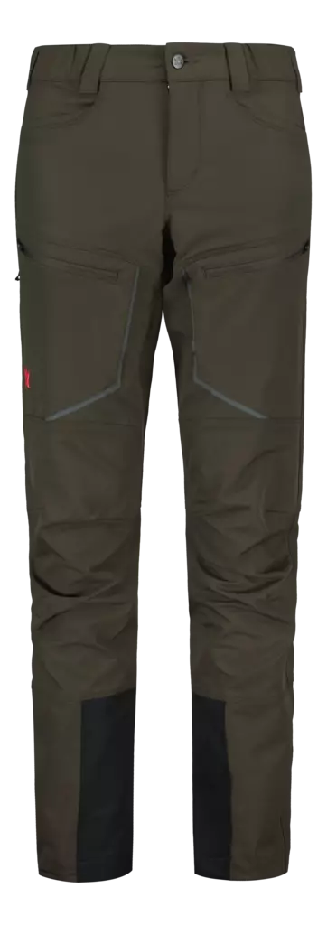 Alaska Chaser Womens Stretch Pant Brown - Dame jaktbukser - 6438347047497 - 1