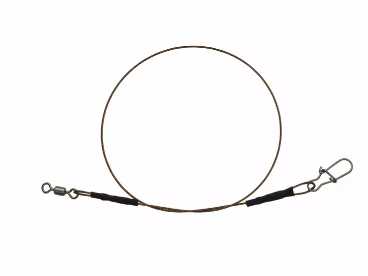 Berkley Fusion19 Steel Spin Leader 25lbs - Tafser - 028632312407 - 1