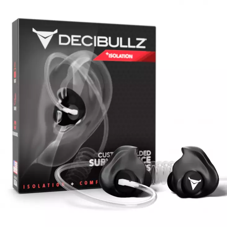 Decibullz Custom Molded Surveillance Earpieces - Hørselsvern - 850006148547 - 1