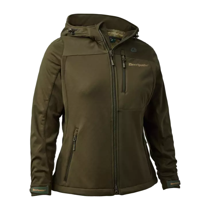 Deerhunter Lady Excape Softshell Jacket Art Green - Damejaktjakker - 5702827209097 - 1
