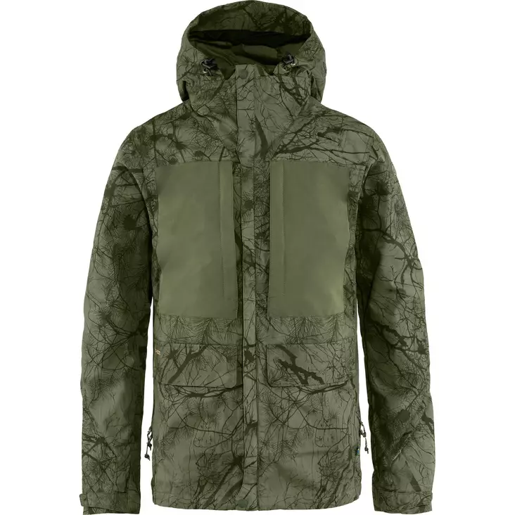 Fjällräven Lappland W Hybrid Camo Green - Damejaktjakker - 7323450543587 - 1