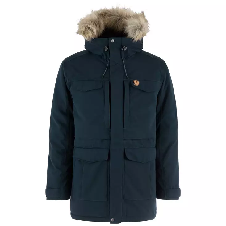 Fjällräven Nuuk Parka M Dark Navy - Andre jakker - 7323451207167 - 1