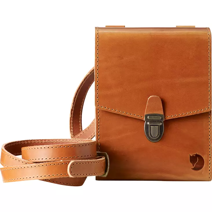 Fjällräven Singi Bino Bag Leather Cognac - Andre jaktutstyr - 7323450151447 - 1