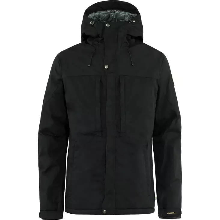 Fjällräven Skogsö Padded Jacket M Black - Dunjakker herrer - 7323450260477 - 1
