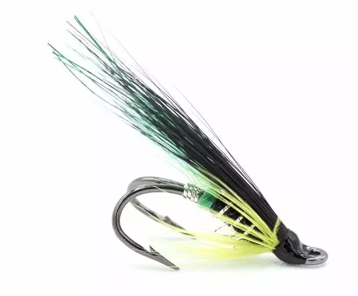 Gaula Green Butt Salmon Fly - Dobbeltkrok - 8859202533227 - 1