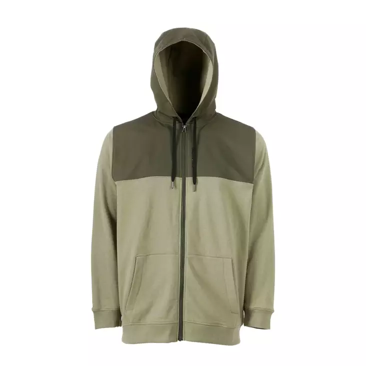 Grundens Daggerboard FZ Hoodie - Deep Lichen Green - Hettegensere - 7332525260847 - 1
