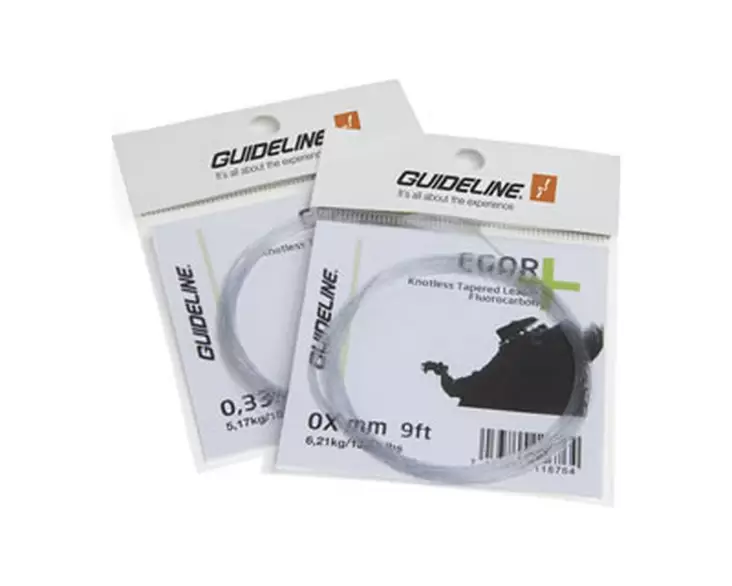 Guideline Egor+ FC Leader 9' 6X - Taperte fluorocarbon-fortommer - 7033840338227 - 1