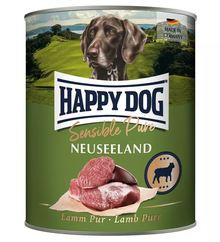 Happy Dog Sensible Pure Neuseeland 400g - Happy Dog Sensible Pure -kjøttfôr - 61077 - 1
