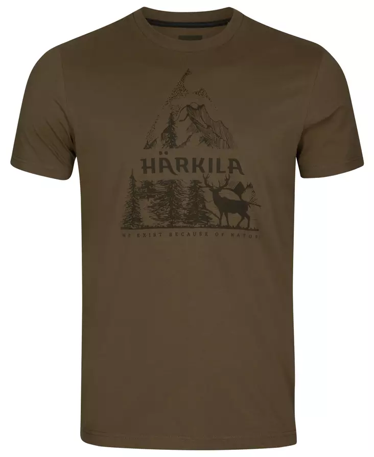 Härkilä Nature S/S T-Shirt Willow Green - Jegertrøyer - 5714733635617 - 1