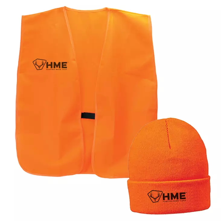 HME Orange Vest and Beanie - Jakt- og elgvester - 888151024027 - 1
