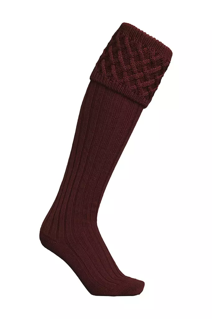 Laksen Windsor wine 36/39 - Jegersokker - 5707953651437 - 1