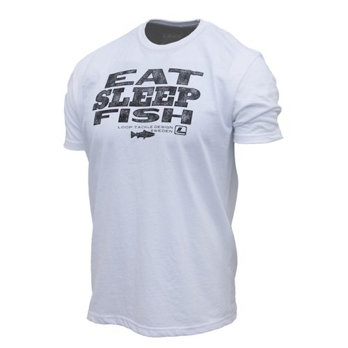 Loop Eat Sleep Fish T-shirt - T-skjorter herre - 827142056937 - 1