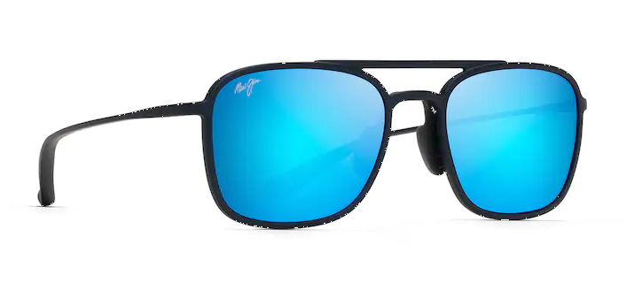Maui Jim Keokea - Matte Blue Frame with Blue Hawaii Lens - Plastlinser - 603429065867 - 1