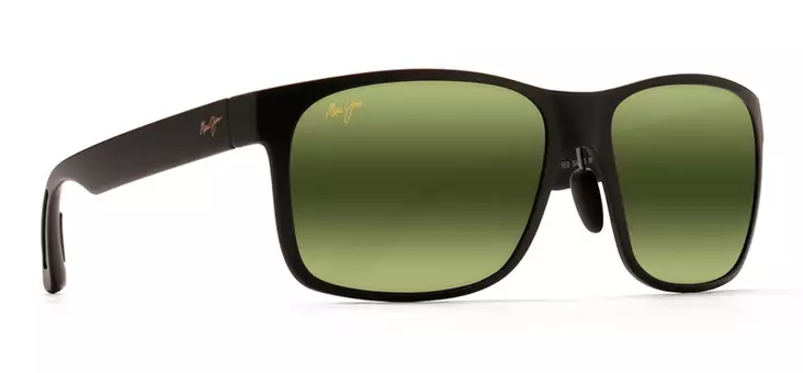 Maui Jim Red Sands - Matte Black Frame with HT Lens - Plastlinser - MM432-024 - 1