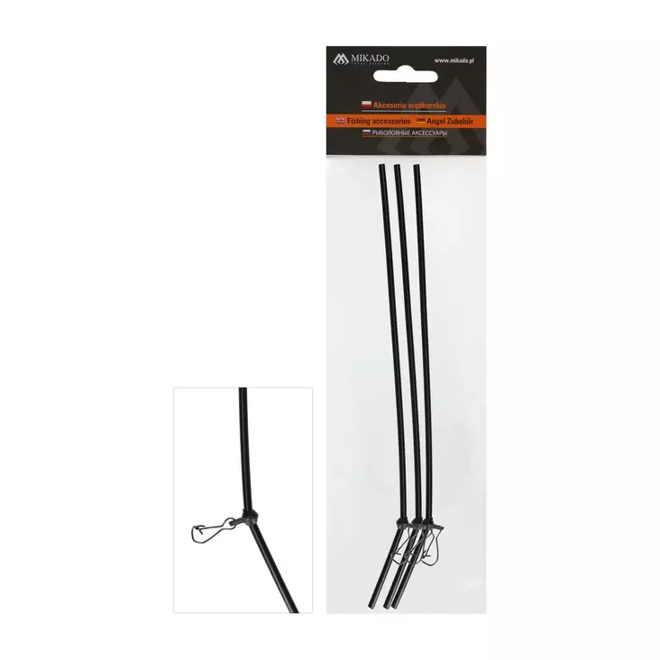 Mikado Anti-Tangle Tube with Snap 3 pcs - Feederkoblinger, perler & stoppere - 5900637108627 - 1