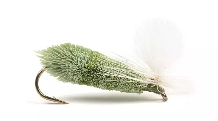 Parachute Caddis Light Olive - Torrfluer - 8859202536587 - 1