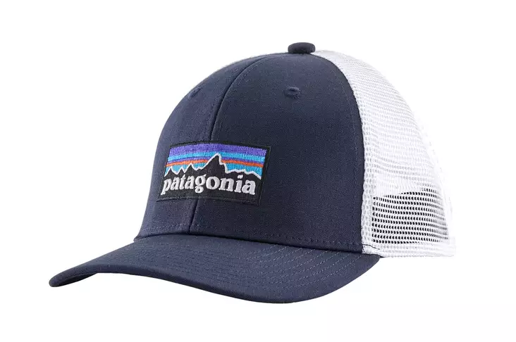 Patagonia Kids Trucker Hat P-6 Navy - Lastebilsjåfører - 889833452817 - 1