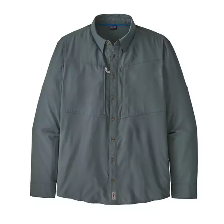 Patagonia M's LS Sol Patrol Shirt Plume Grey - Skjorter - 194187115067 - 1