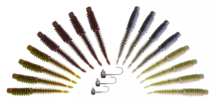 Patriot Sneaky 7,5cm Ned 16+3kpl Clearwa - Beitesortimenter - 6417512543057 - 1