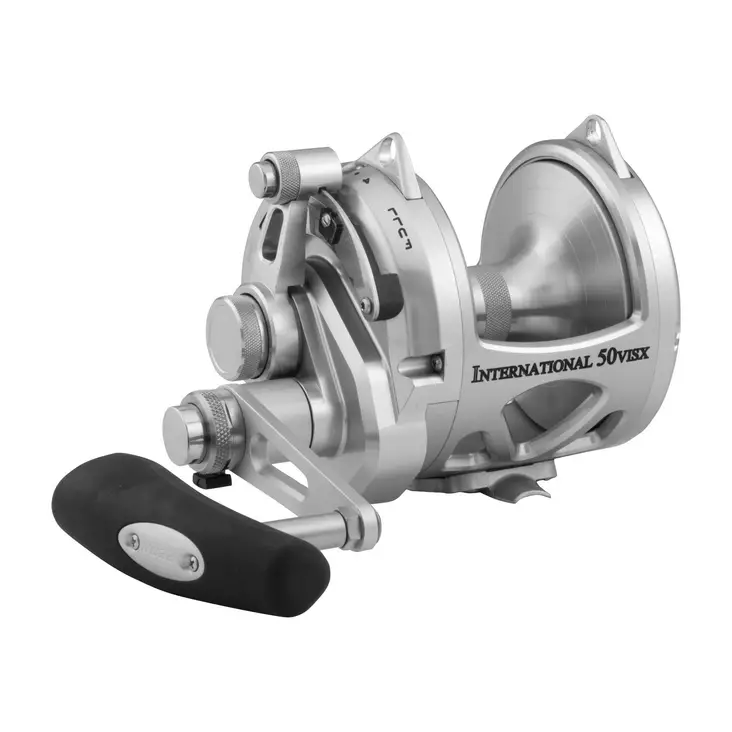 Penn International 50VISX Silver - Haspelsneller for saltvann - 031324033467 - 1