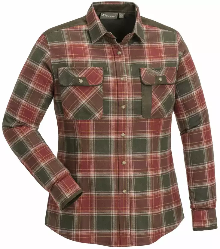 Pinewood Prestwick Exclusive W´s Flannel Shirt - Jegertrøyer - 7331090331167 - 1