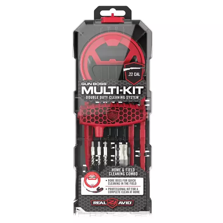 Real Avid Gun Boss Multi Kit .22 LR - Våpenrengjøringssett - 71-000097 - 1
