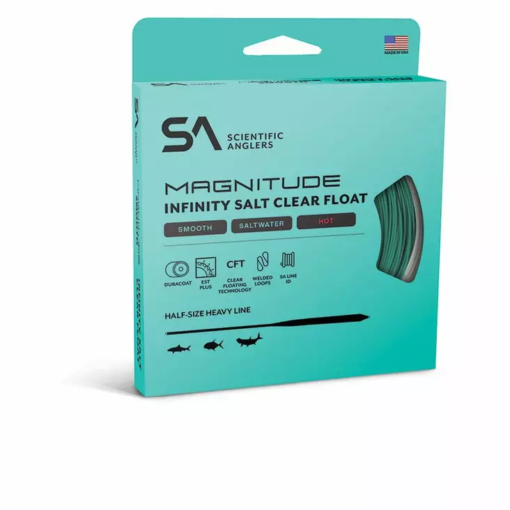 Scientific Anglers Magnitude Smooth Infinity Salt FullClr - Flytteliner - 840309143677 - 2
