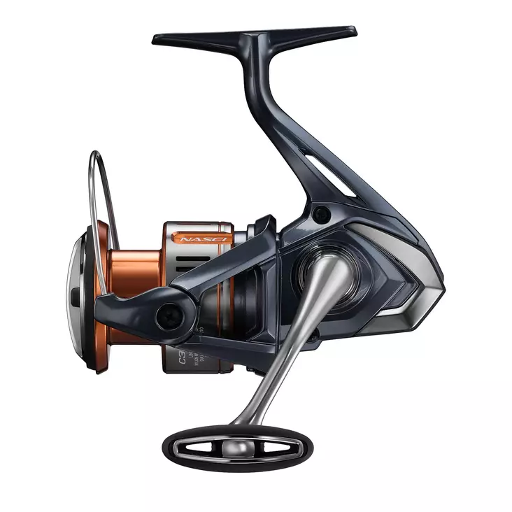 Shimano Nasci FD - Frambromsede haspelsneller - 022255295277 - 1