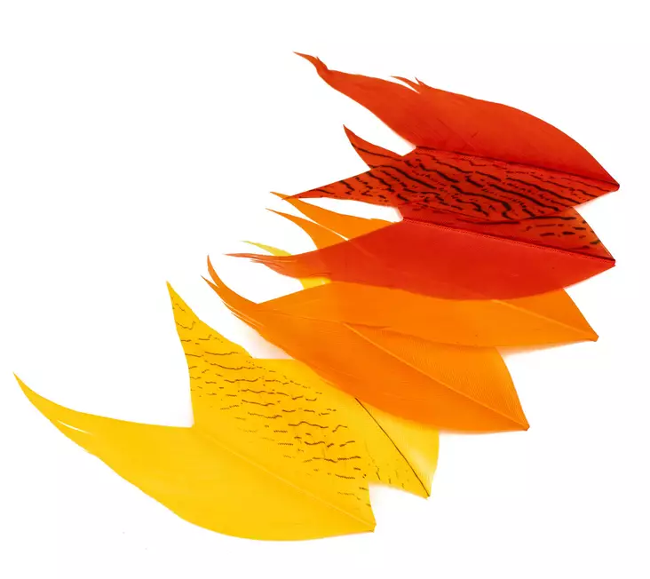 Silvergrey Silver Pheasant Tail Piece - Fjær og haler - 40400200517 - 1