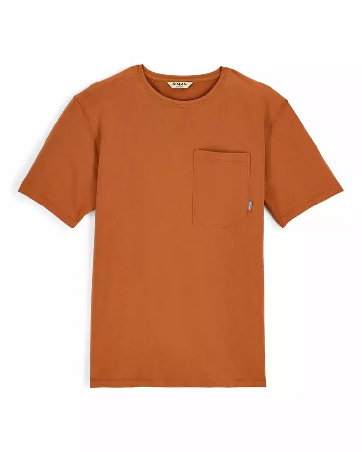 Simms Harbor Pocket T-shirt Stonefly - T-skjorter herre - 694264697047 - 2