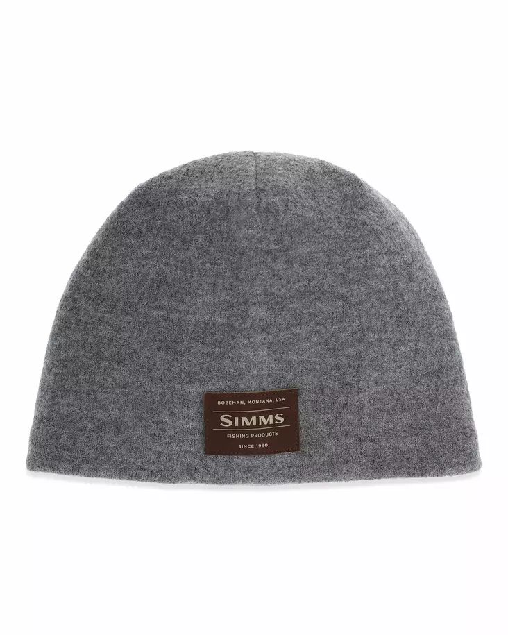 Simms Hayward Wool Beanie Gunmetal - Luer - 694264626917 - 1