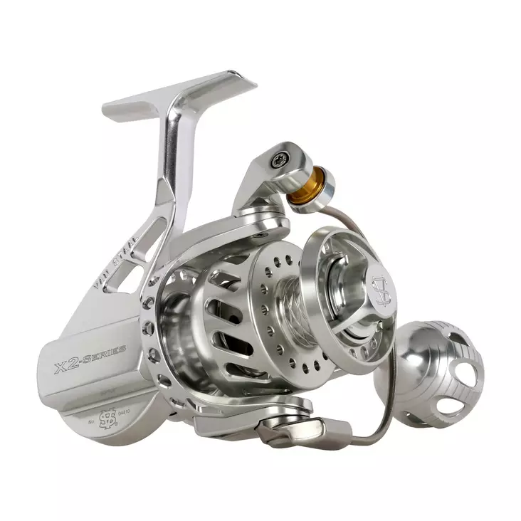 Van Staal VSX2 Bailed Spin 50 Silver - Kraftige GT- & tunfiskhaspelsneller - 854692002107 - 1