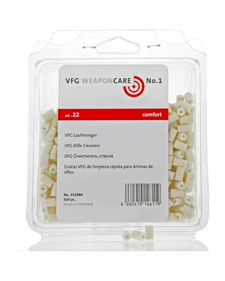 VFG Puhdistustuppo 7mm 500pc - Andre våpenvedlikeholdsprodukter - 4260419146317 - 1