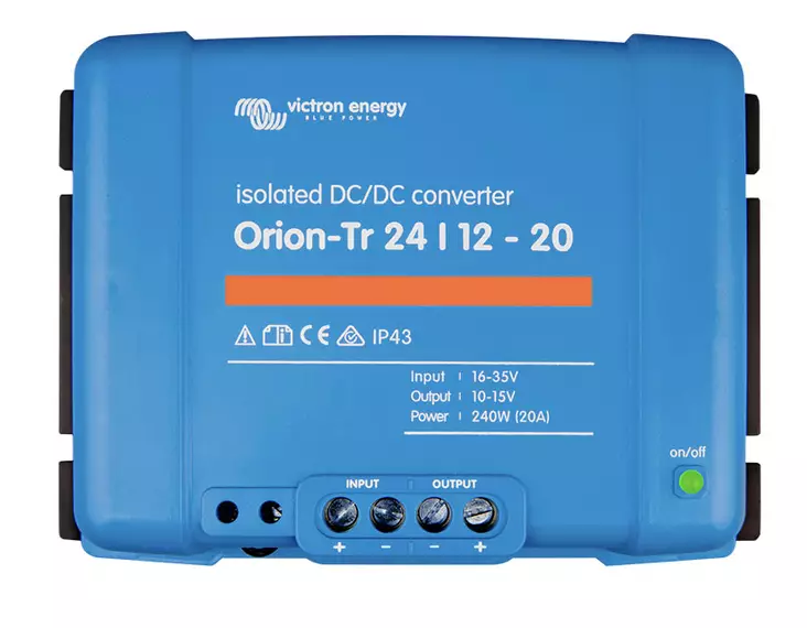 Victron energy Orion-Tr DC-DC Converter 24/12-20 Isolated - Batterilader - 8719076035237 - 1