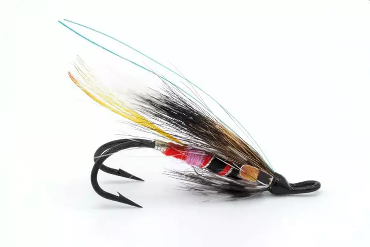 Villen Villapaita Double Salmon Fly - Dobbeltkrok - 8859202535757 - 1