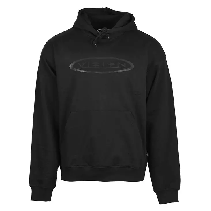 Vision Fish Oval Hoodie Black - Hettegensere - 6417512845397 - 1