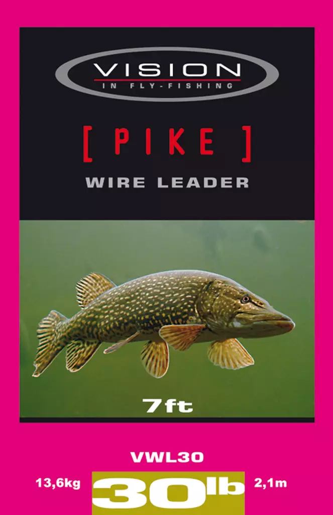Vision Pike Wire Leader - Fortommer - 6417512809917 - 1