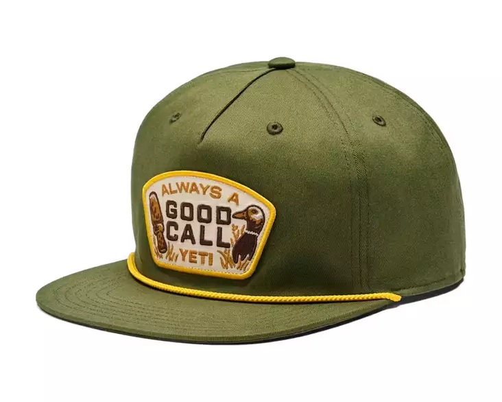 Yeti GOOD CALL FLAT BRIM ROPE HAT DK Gre - Andre hodeplagg - 888830627297 - 1