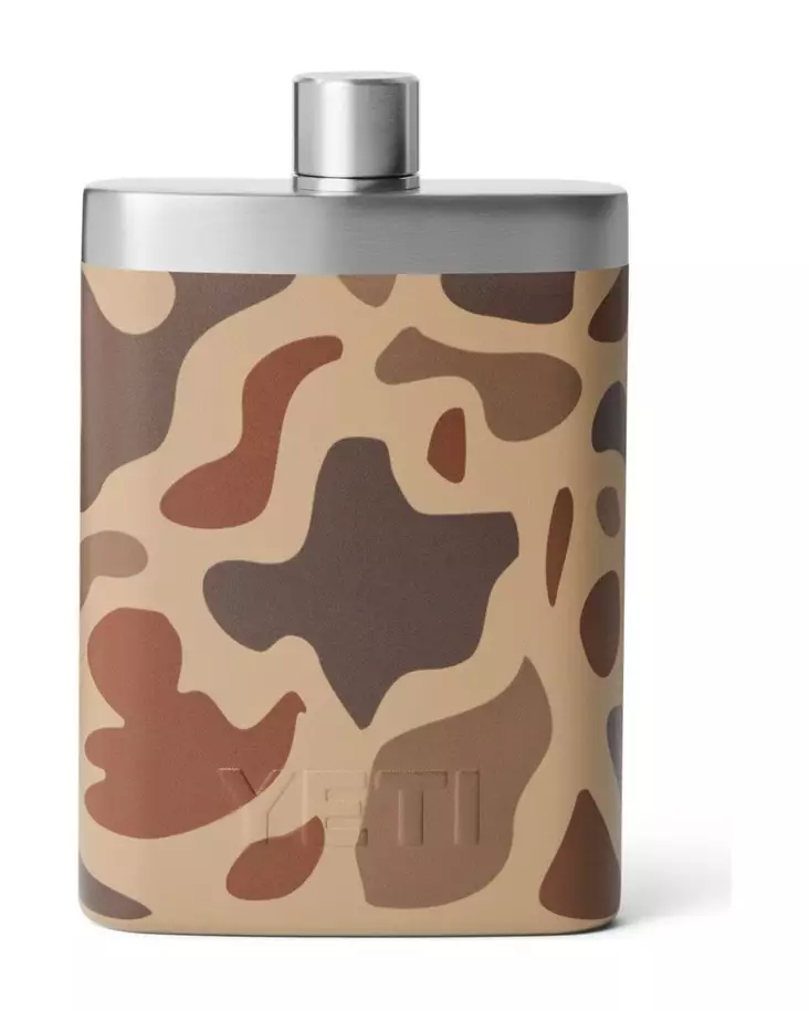 Yeti Rambler Flask Black Wetlands Camo - Termosflasker og -krus - 888830409237 - 1