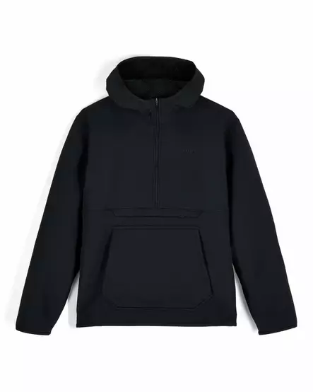 Simms Strata 330 Half-Zip Hoody Black - Undertrøyer - 694264699188 - 2